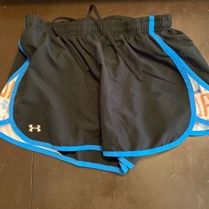 Black under armour athletic shorts